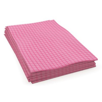 CHIFFON SERVICE ALIMENTAIRE ROSE/ROUGE 12poX24po...