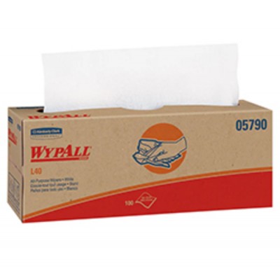 WYPALL L40po CHIFFON BLANC 9.8poX16.4po / KIMBERLY...
