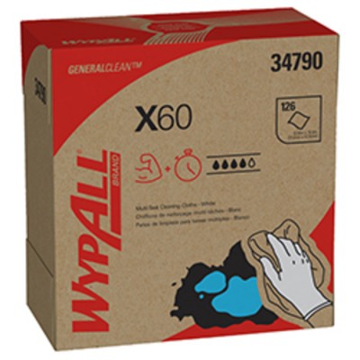 WYPALL X60po CHIFFON BLANC 16.8poX8.34po /...