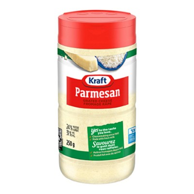 FROMAGE PARMESAN RAPE / KRAFT 250GR