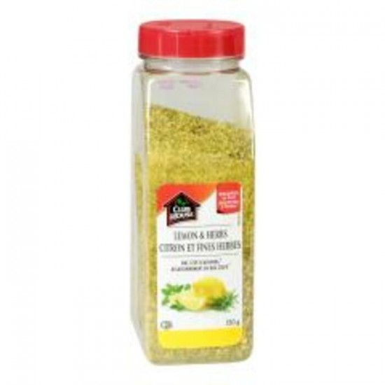 ASSAISONNEMENT CITRON FINE HERBE / CLUB HOUSE 550 GR