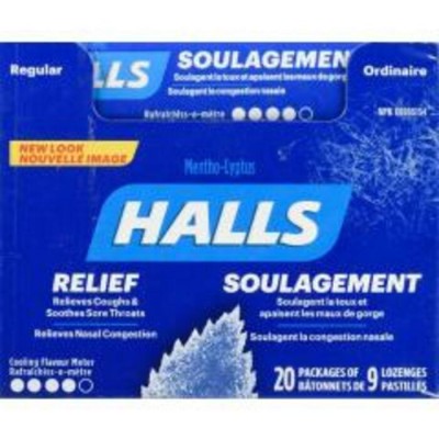 HALLS BLEU REGULIER / ADAMS
