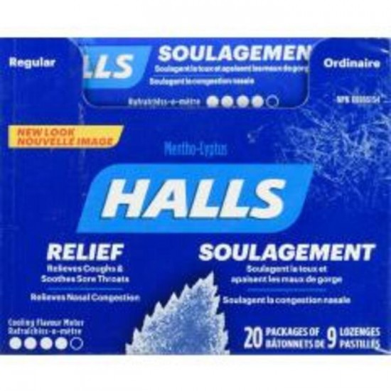 HALLS BLEU REGULIER / ADAMS