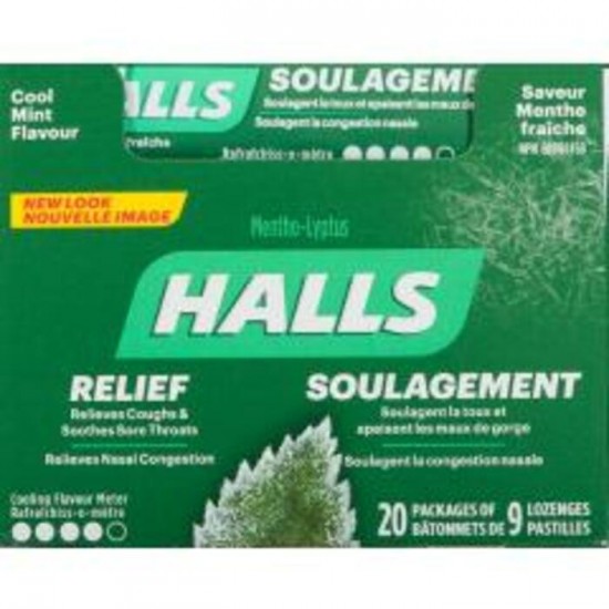 HALLS MENTHE FRAICHE / ADAMS