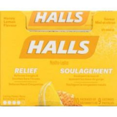 HALLS MIEL CITRON / ADAMS