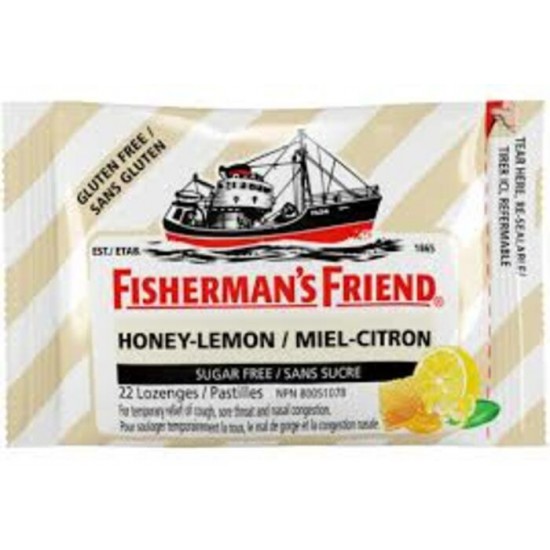 FISHERMAN'S FRIEND MIEL CITRON SANS SUCRE / TFB