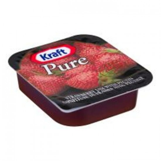 PORTION FRAISE CONFITURE PUR SANS GLUTEN / KRAFT...