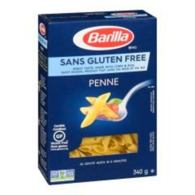PATE ALIMENT. PENNE SANS GLUTEN / BARILLA 340GR