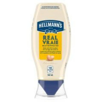 MAYONNAISE SQUEEZE SANS GLUTEN / HELLMANNS 340ML
