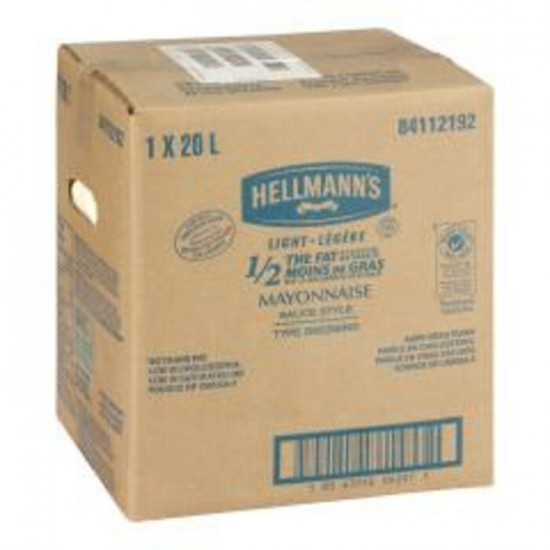 MAYONNAISE LEGER SANS GLUTEN / HELLMANNS 20LT