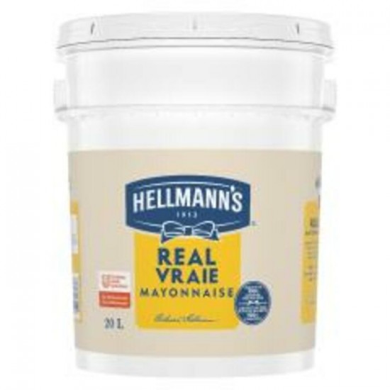 MAYONNAISE CHAUDIERE SANS GLUTEN / HELLMANNS 20LT