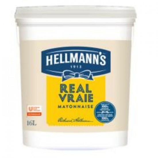 MAYONNAISE CHAUDIERE SANS GLUTEN / HELLMANNS 16LT