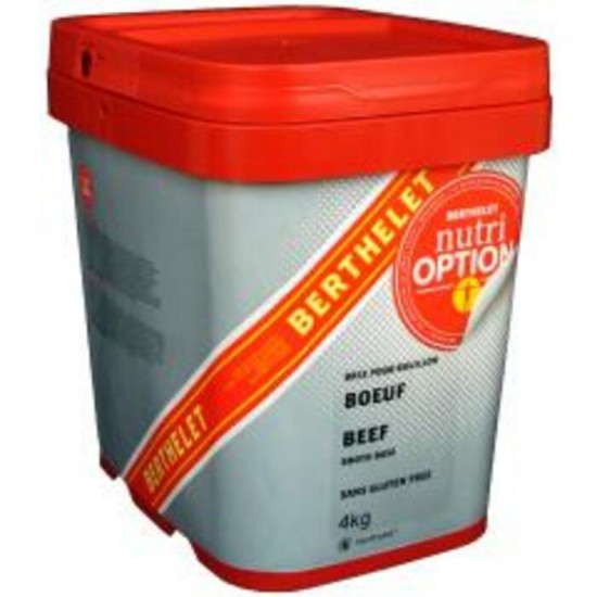 BASE BOUILON BOEUF SANS GLUTEN / NUTRI OPTION 4KG