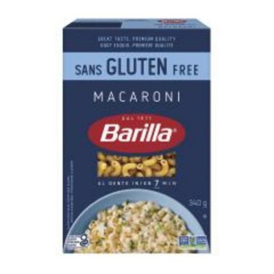 PATE ALIMENT. MACARONI SANS GLUTEN / BARILLA