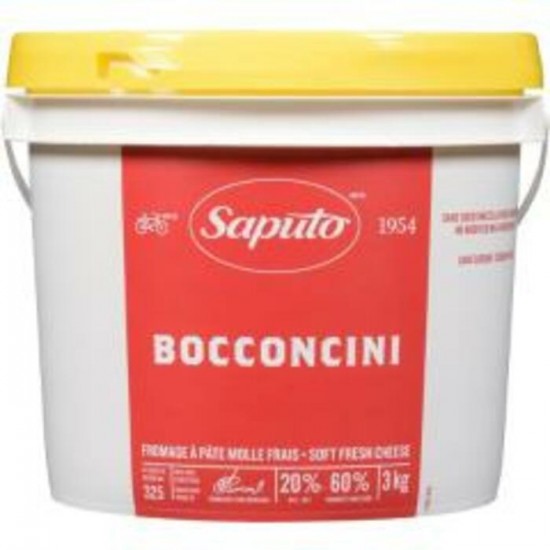 FROMAGE BOCCONCINI PERLE 18% MG / SAPUTO 3KG