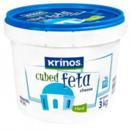 FROMAGE FETA DUR CUBE / KRINOS 3KG