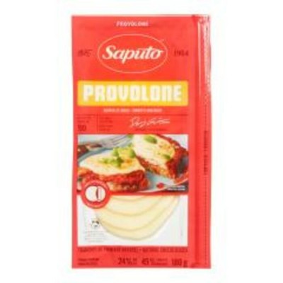 FROMAGE PROVOLONE TRANCHE 180G / SAPUTO 18UN