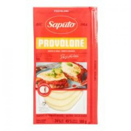 FROMAGE PROVOLONE TRANCHE 180G / SAPUTO 18UN