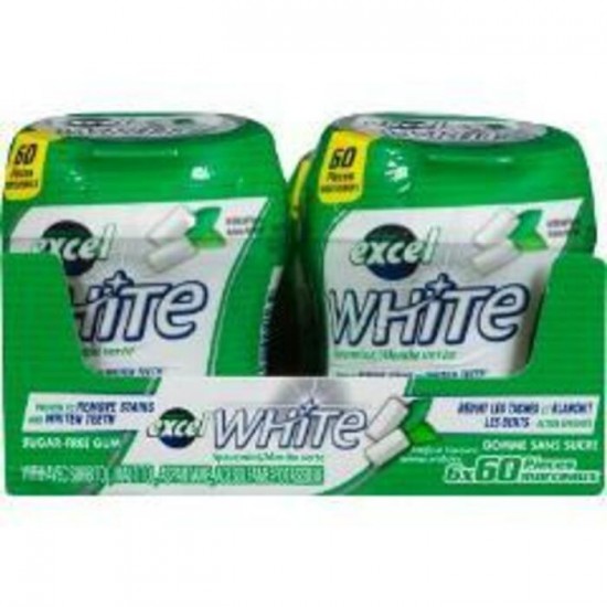 EXCEL WHITE MENTHE VERTE BOUT. / WRIGLEY