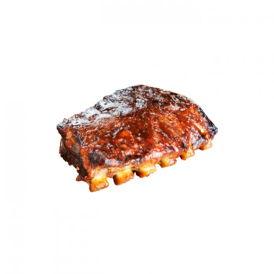 PORC COTE LEVEE DESOSSE CUIT SUPER RIB BBQ / J.M.SCHNEIDER 50UN