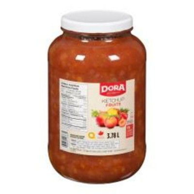 KETCHUP ROUGE FRUIT / PIED MONT 3.78LT