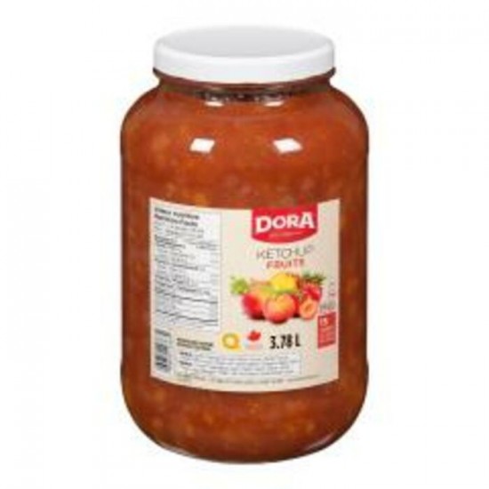 KETCHUP ROUGE FRUIT / PIED MONT 3.78LT