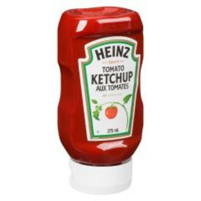 KETCHUP TOMATE RENVERSE / HEINZ 375ML