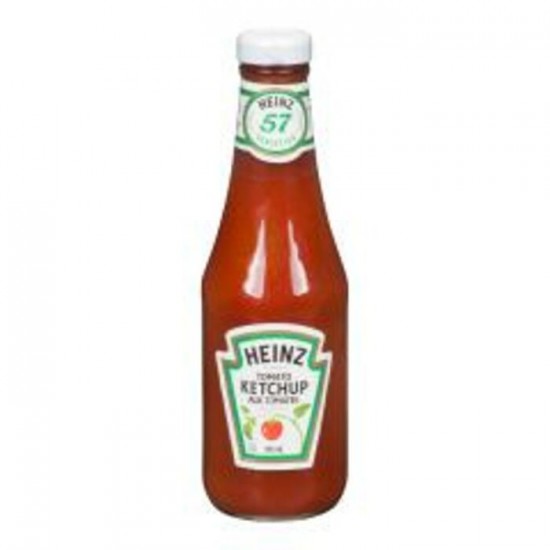 KETCHUP TOMATE BOUTEILLE VITRE / HEINZ 375ML