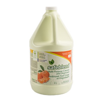 NETTOYEUR TOUT USAGE TANGERINE 4 LITRES SAFEBLEND...