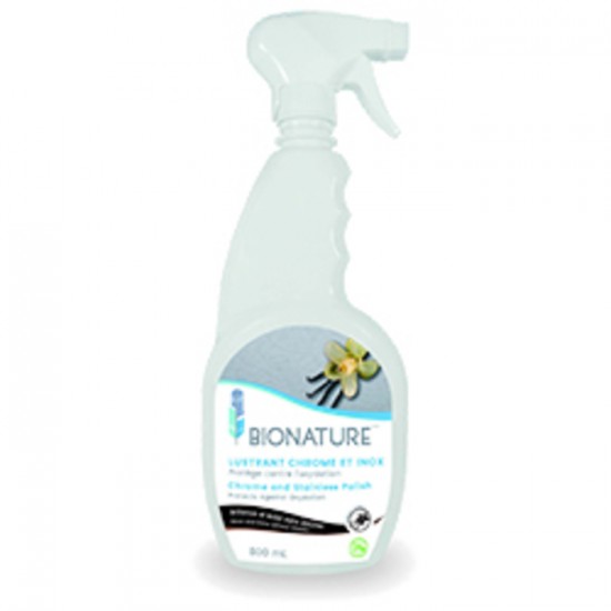 LUSTRANT CHROME ET INOX 800 ML AVEC VAPORISATEUR...