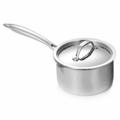 CASSEROLE A SAUCE 1 PINTES ACIER INOXYDABLE 18-10...
