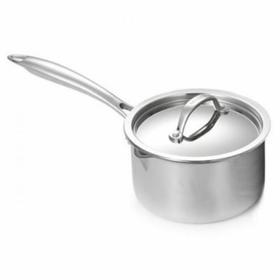 CASSEROLE A SAUCE 1 PINTES ACIER INOXYDABLE 18-10...