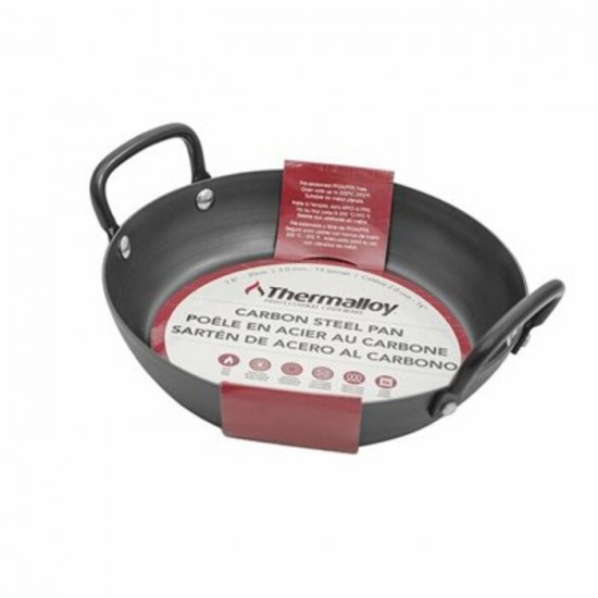 POÊLON À FRIRE EN ACIER CARBONNE THERMALLOY 20CM...