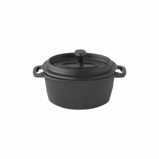 POÊLON RONDE FER DE FONTE COUVERCLE INCLUS 4PO /...