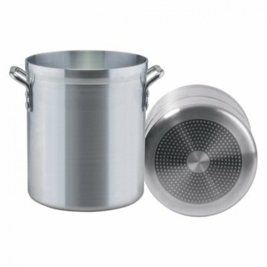 INDUCTION READY 12QT ALUMINUM STOCK POT / MARMITE