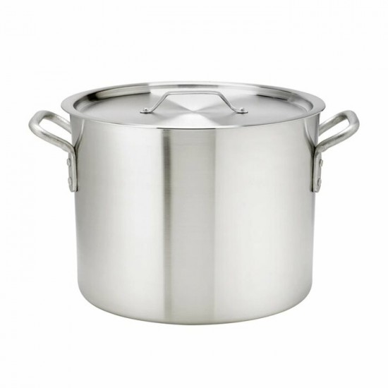 H.D. ALUMINUM STOCK POT 120 QT / MARMITE