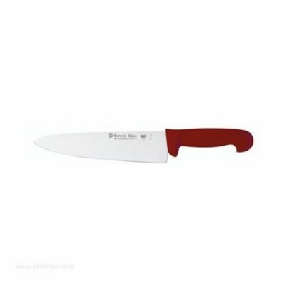 COUTEAU DE CHEF 10 PO MANCHE ROUGE / BROWNE