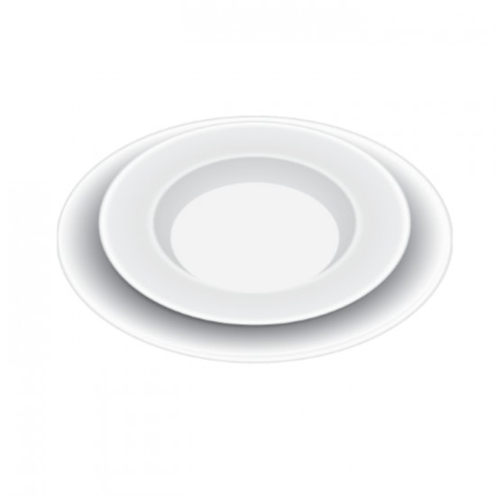 Assiette Rectangulaire En porcelaine 10.5po X...