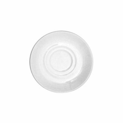 SOUCOUPE DE CAPPUCCINO A REBORD DOUBLE 6.5 PO...