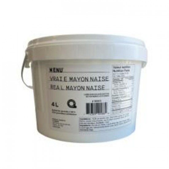 MAYONNAISE CHAUDIERE / MENU 4LT