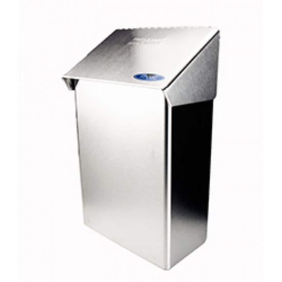 POUBELLE SERVIETTE SANITAIRE EN ACIER INOX / FROST