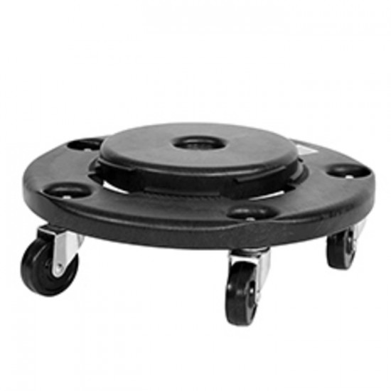 SOCLE SUR ROUES POUR POUBELLE RONDE 9640 /...