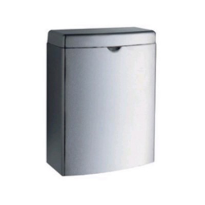 POUBELLE SERVIETTE SANITAIRE ACIER INOX / BOBRICK