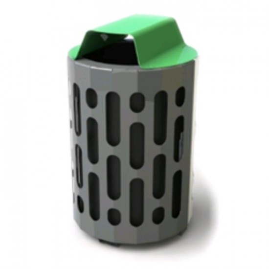 POUBELLE STINGRAY ACIER VERTE 160Litres / FROST