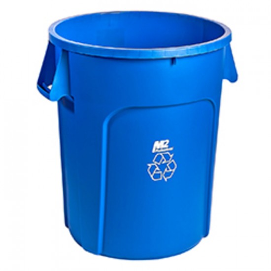 POUBELLE RONDE POUR LE RECYCLAGE 121Litres WM...