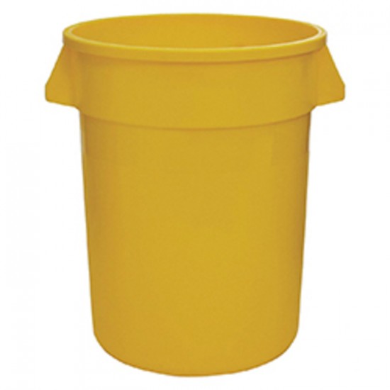 POUBELLE RONDE JAUNE 121Litres WM PRH3232 YE /...
