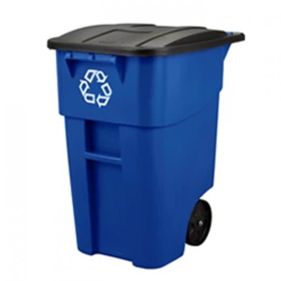 POUBELLE RECYCLAGE SUR ROUE 189Litres 50GALLONS...