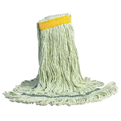 TÊTE DE MOPPE MICROFIBRE BOUCLÉE BANDE ÉTROITE...
