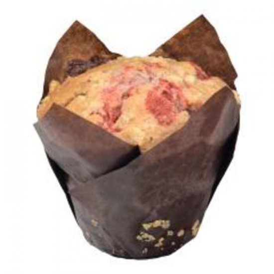 MUFFIN TULIPE YOGOURT FRAMBOISE CUIT / NOVALI