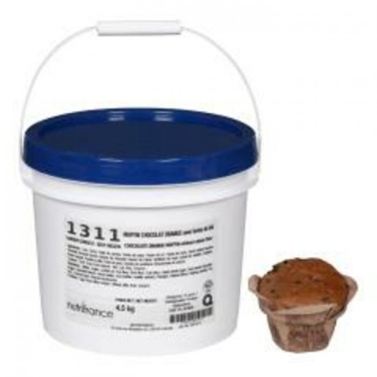 MUFFIN PATE CHOCOLAT ORANGE S/FARINE BLE / BOUVAI